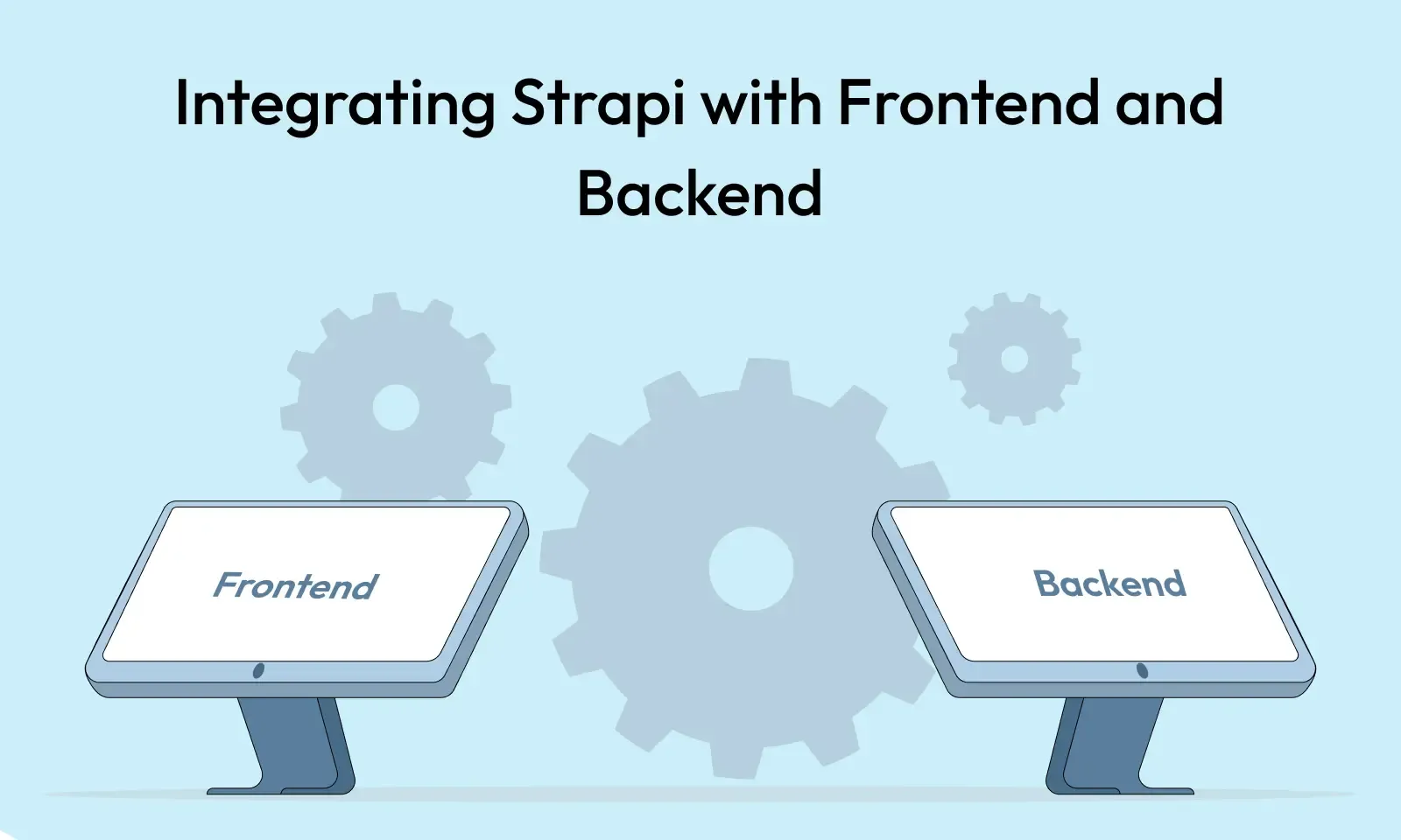 Integrating strapi with frontend and backend